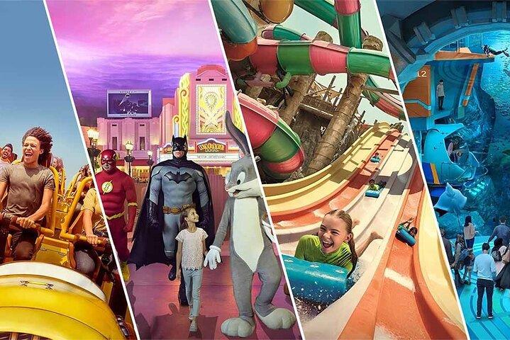 1 dag 2 Yas Island Park Billetter Combo