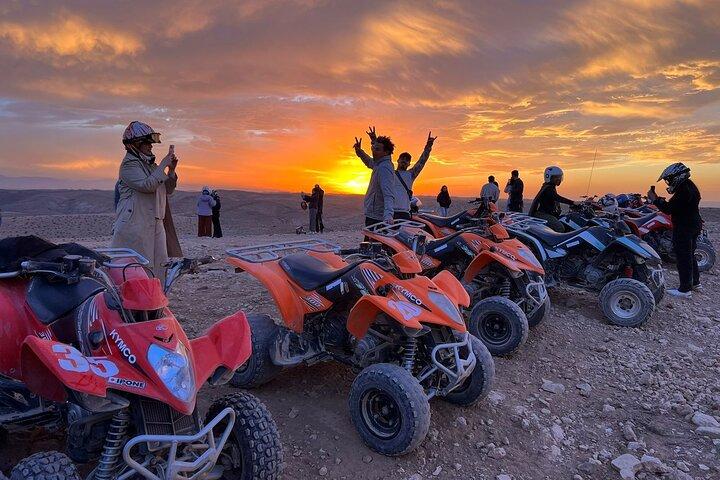 Thrill and Chill: Quad & Camel Ride Adventures i Agafay Desert