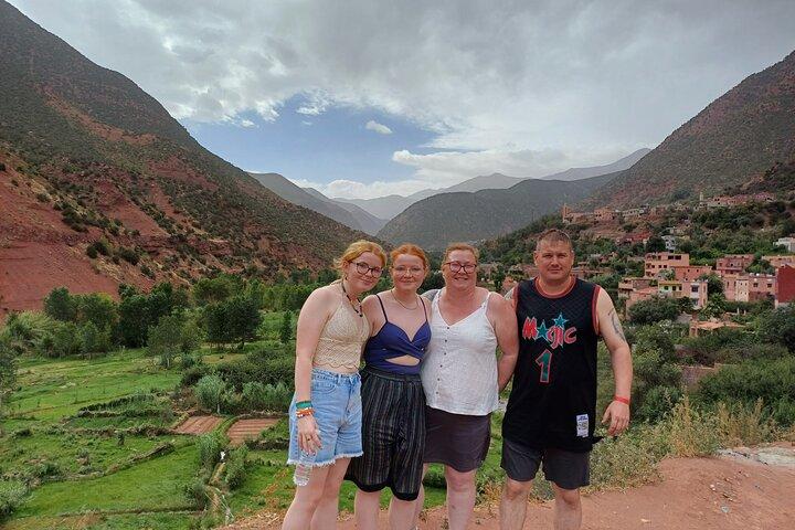 Marrakech: Atlasbergen, Ourikadalen, Vattenfall + Lunch