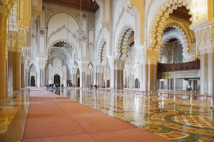 Casablanca City Tour Mosque and Corniche Highlights