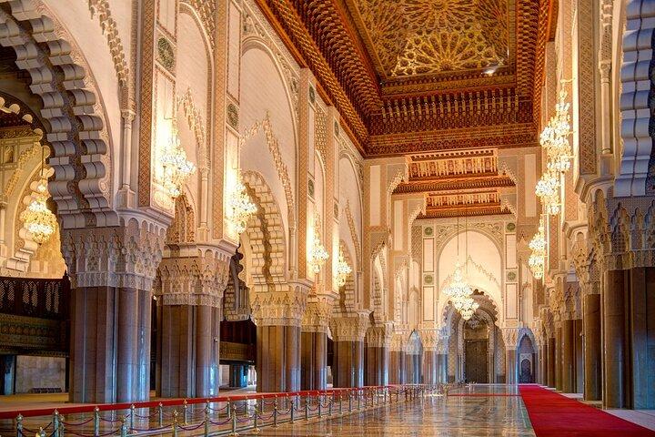 Casablanca City Tour Mosque and Corniche Highlights