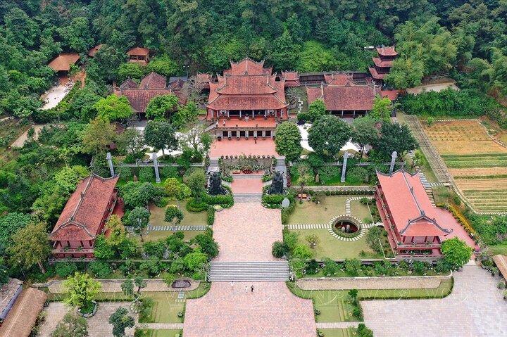 Recorrido de 1 día por Dia Tang Phi Lai, la pagoda Cay Thi y el complejo Trang An