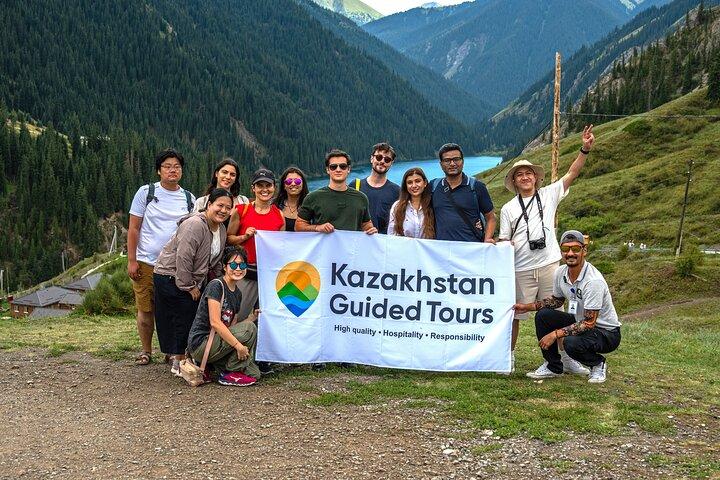 Kolsai Kaindy Lakes with Charyn Canyons Day Tour (lunch included)