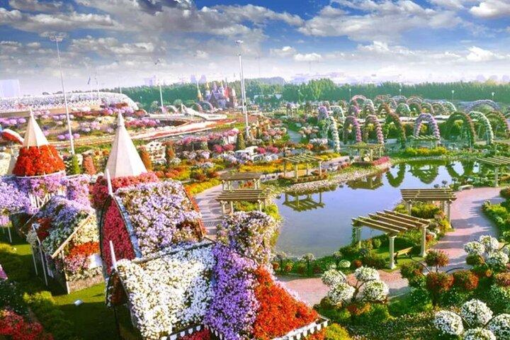 Visite combinée du Miracle Garden et du Butterfly Garden de Dubaï