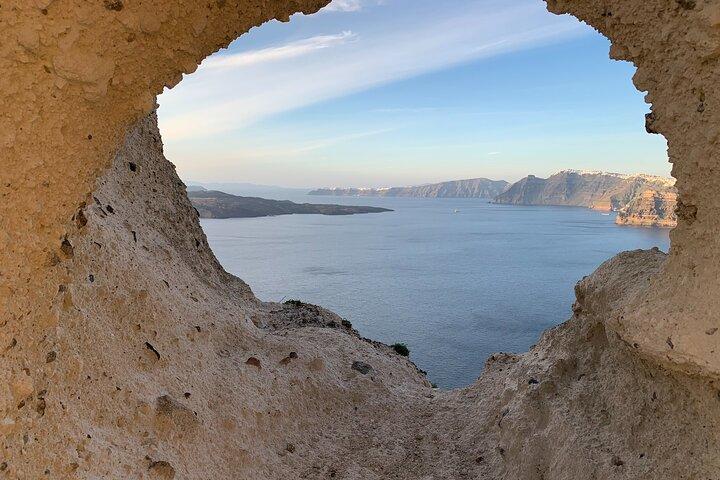 Excursão Terrestre Exclusiva: Cênica Santorini, Compras e Vinícola