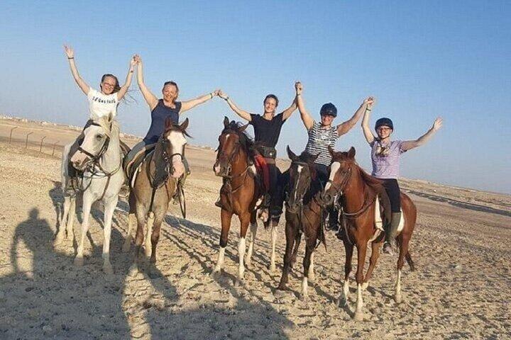 1 heure d'équitation à Agafay avec dîner et transfert - Marrakech