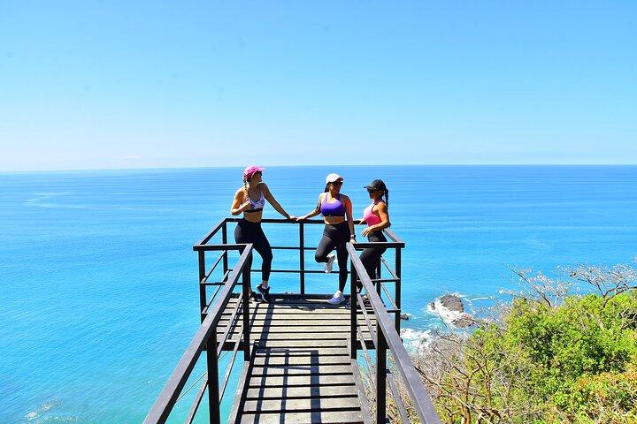Ocean View Zip Line + 3 timmars ATV & Waterfalls Combo Tour