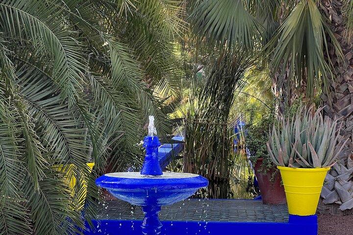 Marrakech Majorelle Garden og Bahia Palace: Morgen og eftermiddag