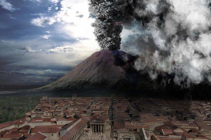 ローマからの日帰り旅行：ポンペイ＆ソレント・アマルフィ海岸を探索