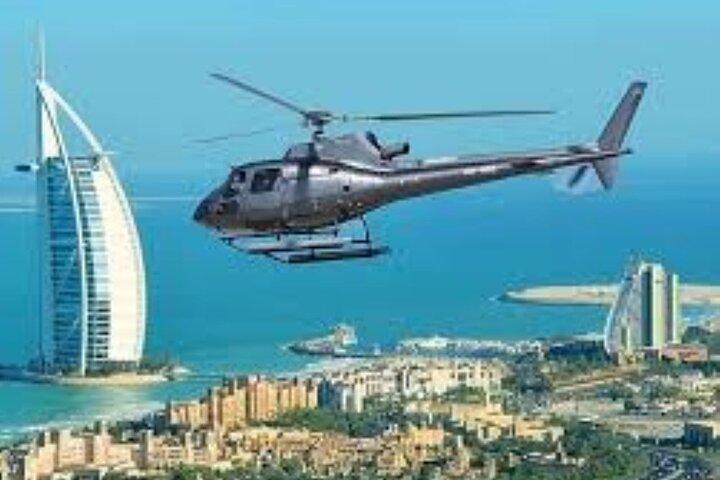 Helikoptertur i Dubai med supplerende overførsel