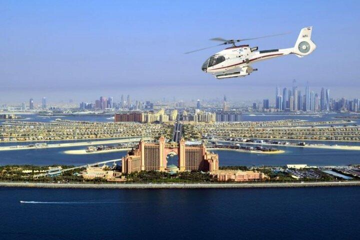 Helikoptertur i Dubai med supplerende overførsel