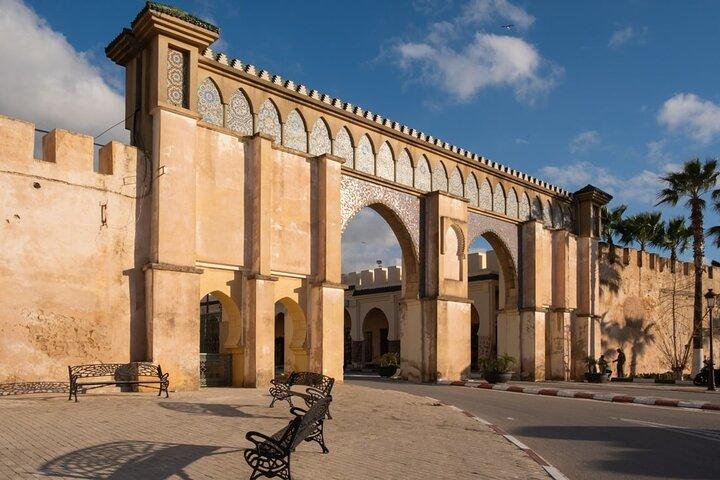 Exklusiv dagstur från Fez till Volubilis Moulay Idriss och Meknes
