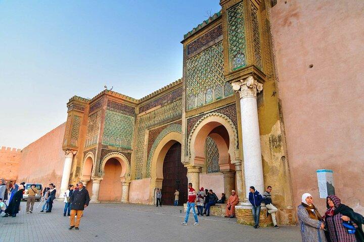 Exklusiv dagstur från Fez till Volubilis Moulay Idriss och Meknes