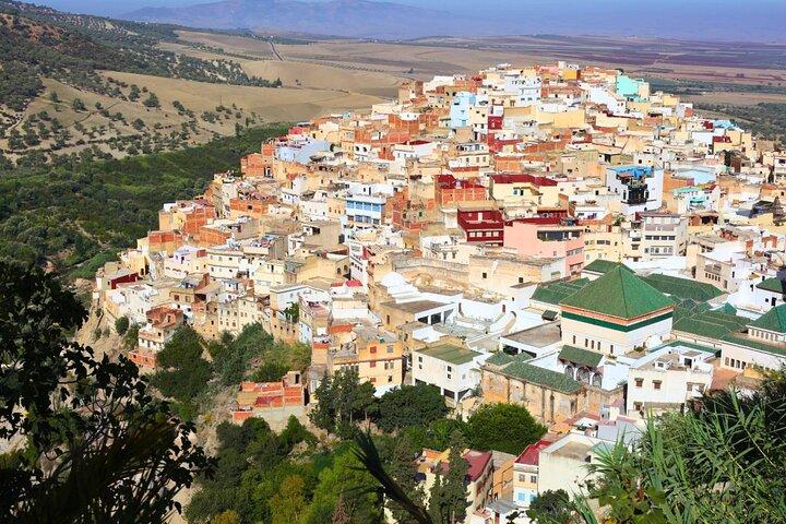 Exklusiv dagstur från Fez till Volubilis Moulay Idriss och Meknes