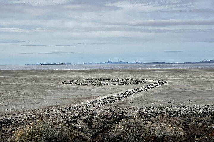 Tour privato a Spiral Jetty e Pink Lake.