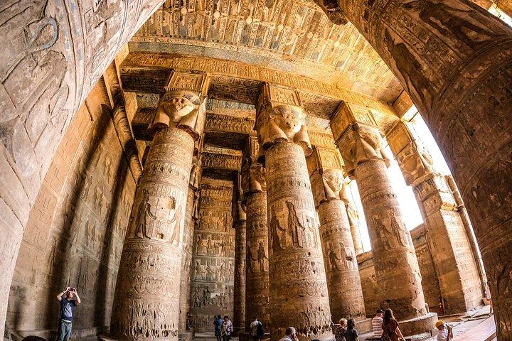 ハルガダ発ダンダラ寺院アビドス寺院へのプライベート日帰り旅行