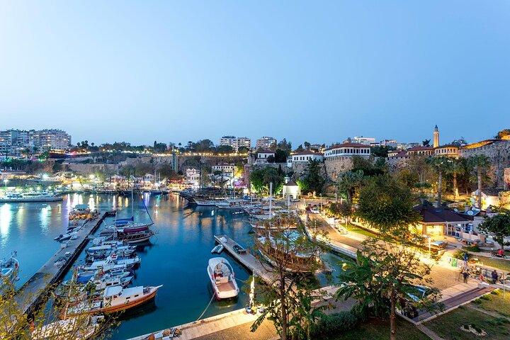 Antalya City Tour Duden Waterfalls, Old City & Boat Promenade