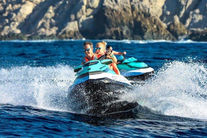 Jetskiën aan de Franse Rivièra