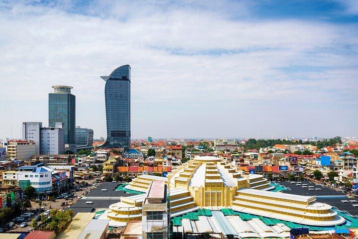 (Gratuito eSim) Excursão de dia inteiro histórica de Phnom Penh