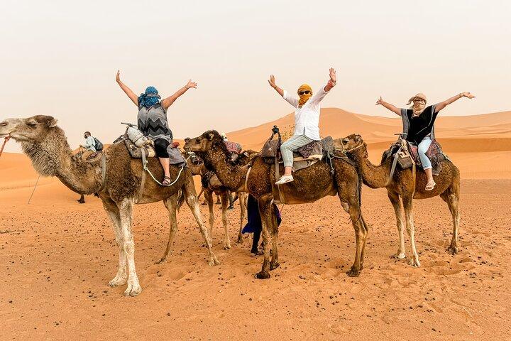 3-Day Marrakech to Merzouga Desert Experience and Camel Trekking