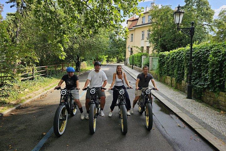 Prague on Stylish Retro styled E-Bike - Viewpoints & Sightseeing