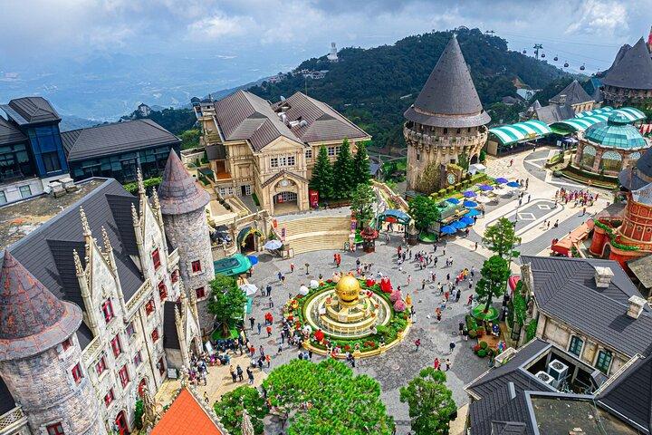 Ba Na Hills, Golden Bridge & Fantasy Park Dagstur från Da Nang
