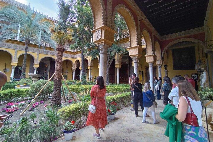 Rondleiding door het Las Dueñas-paleis in Sevilla, inclusief toegang