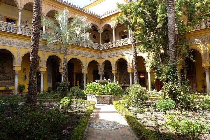 Rondleiding door het Las Dueñas-paleis in Sevilla, inclusief toegang