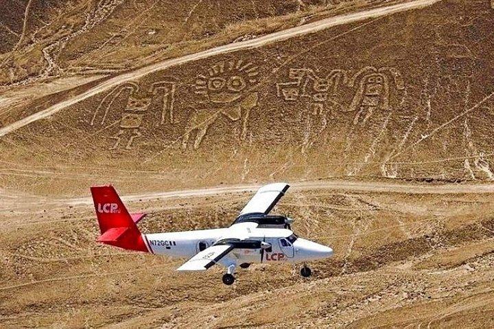 Nazca: Sorvolare le linee di Nazca e visitare gli acquedotti di Cantalloc