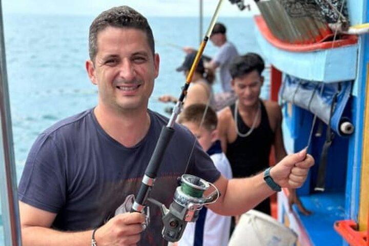 Crociera con pesca e pranzo sull'isola da Koh Samui - Cattura e relax