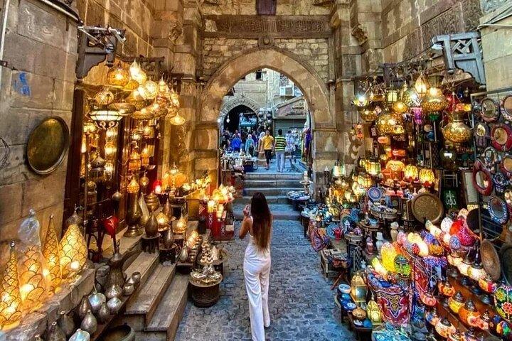 Coptic Cairo, Historic Islamic Mosque & Khan El-Khalili Private