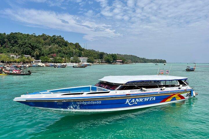 Phuket til Phi Phi Island højhastighedsoverførsel med speedbåd