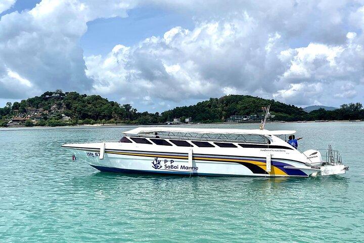 Phuket til Phi Phi Island højhastighedsoverførsel med speedbåd