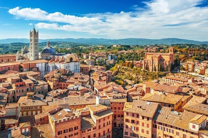 Florence : excursion d'une journée avec temps libre à San Gimignano et Sienne