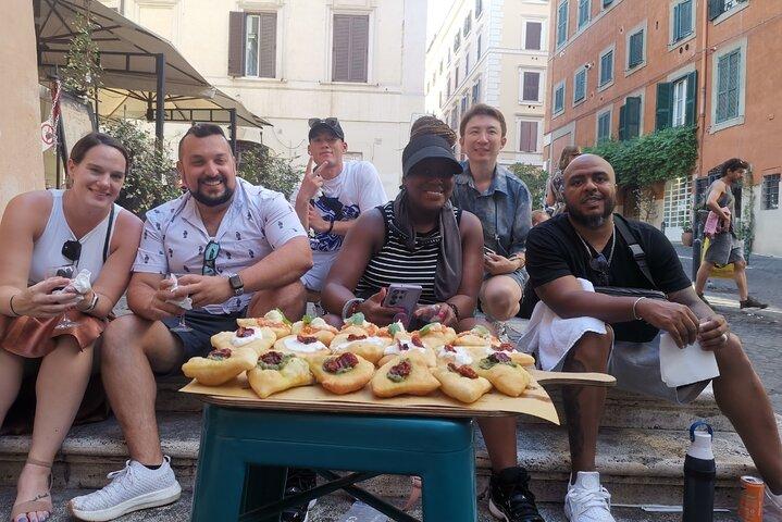 Roma Colosseo: Pizza & Aperitivo Food Tour al tramonto