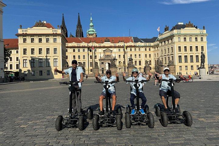 Prag Slot E-scooter tur