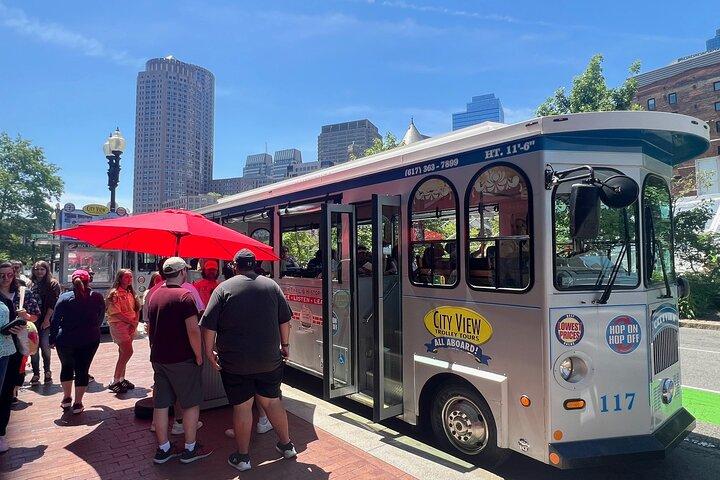 80 - Minuter NON-STOP vagn av historiska Boston och Freedom Trail