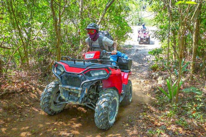 VTT 4×4 + plongée avec tuba + Beach Club + déjeuner + Sabores de Cozumel