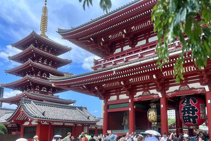 Tóquio: Visita a pé ao Templo de Asakusa e Cidade Velha