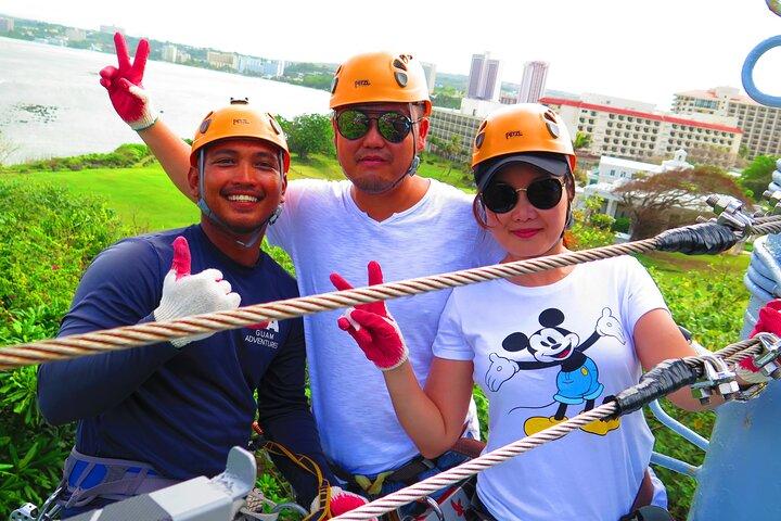 Avventura a Guam Zipline a Tumon Bay