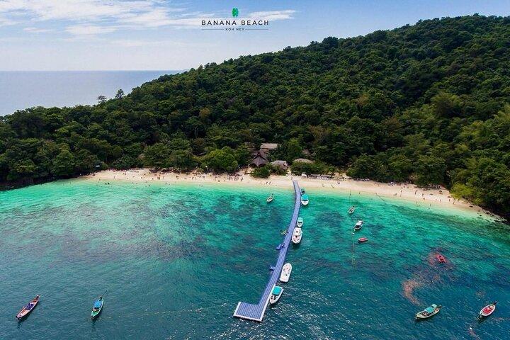 Excursion sur la plage de bananes avec déjeuner en bateau rapide
