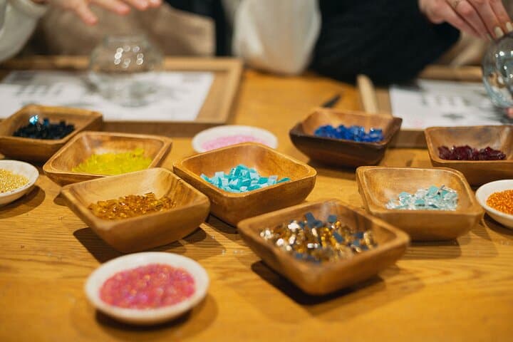 Guided Turkish Mosaic Lamp Workshop with Snacks