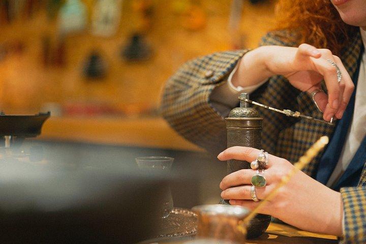 イスタンブールでのトルココーヒー作りと占いのワークショップ