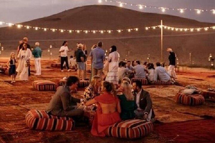From Marrakech: Sunset Dinner in the Agafay Desert