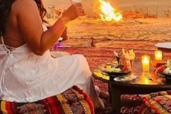 From Marrakech: Sunset Dinner in the Agafay Desert