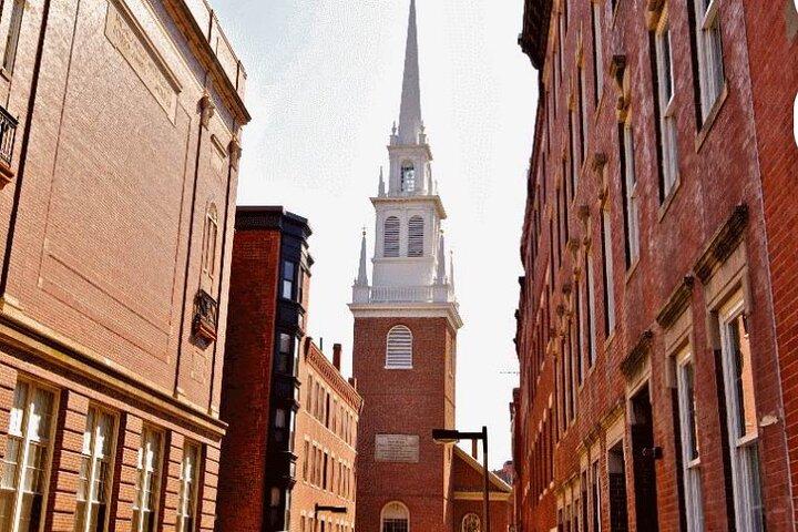 80 - Minuter NON-STOP vagn av historiska Boston och Freedom Trail