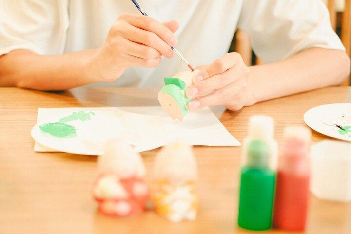Fukuoka : Poupée Hakata Peinture colorée Activité partagée