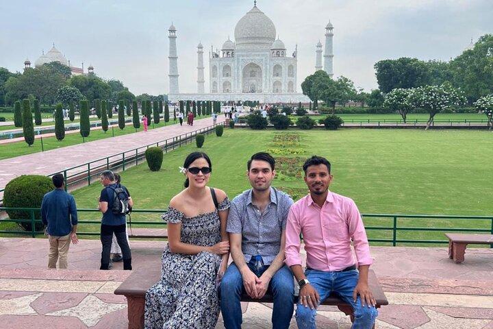 All Inclusive Private Taj Mahal & Agra Tour von Delhi mit dem Auto