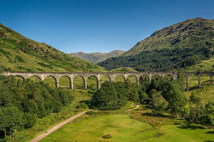 Viaduc Glenfinnan, Glencoe et Loch Shiel au départ de Glasgow