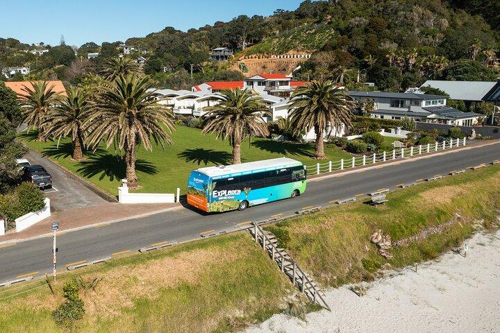 Bus explorateur hop-on hop-off de Waiheke Island